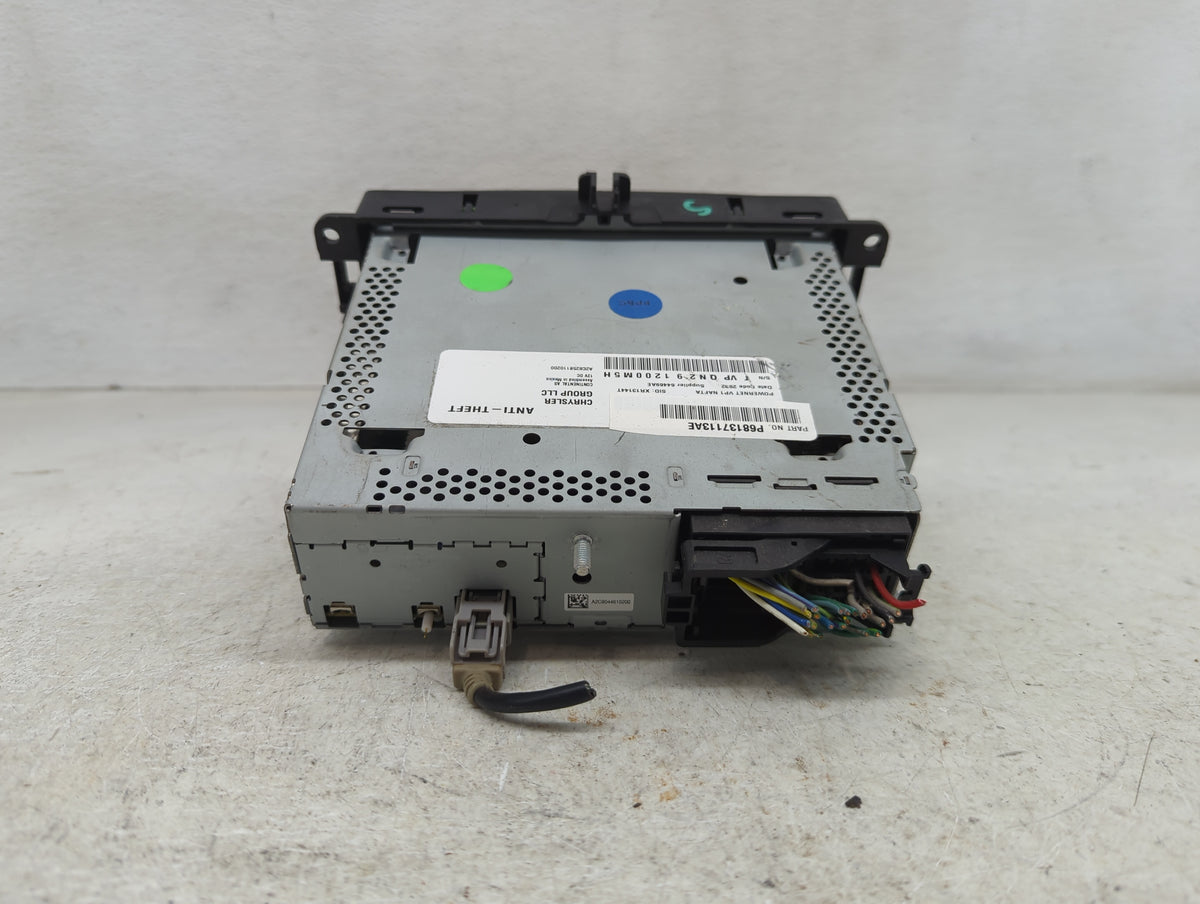 2013 Dodge Ram 1500 Radio AM FM Cd Player Receiver Replacement P/N:P68137113AE Fits OEM Used Auto Parts - Oemusedautoparts1.