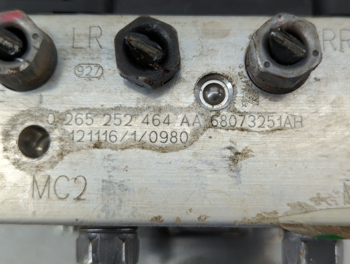 2012-2017 Fiat 500 ABS Pump Control Module Replacement P/N:P68073251AH Fits Fits 2012 2013 2014 2015 2016 2017 OEM Used Auto