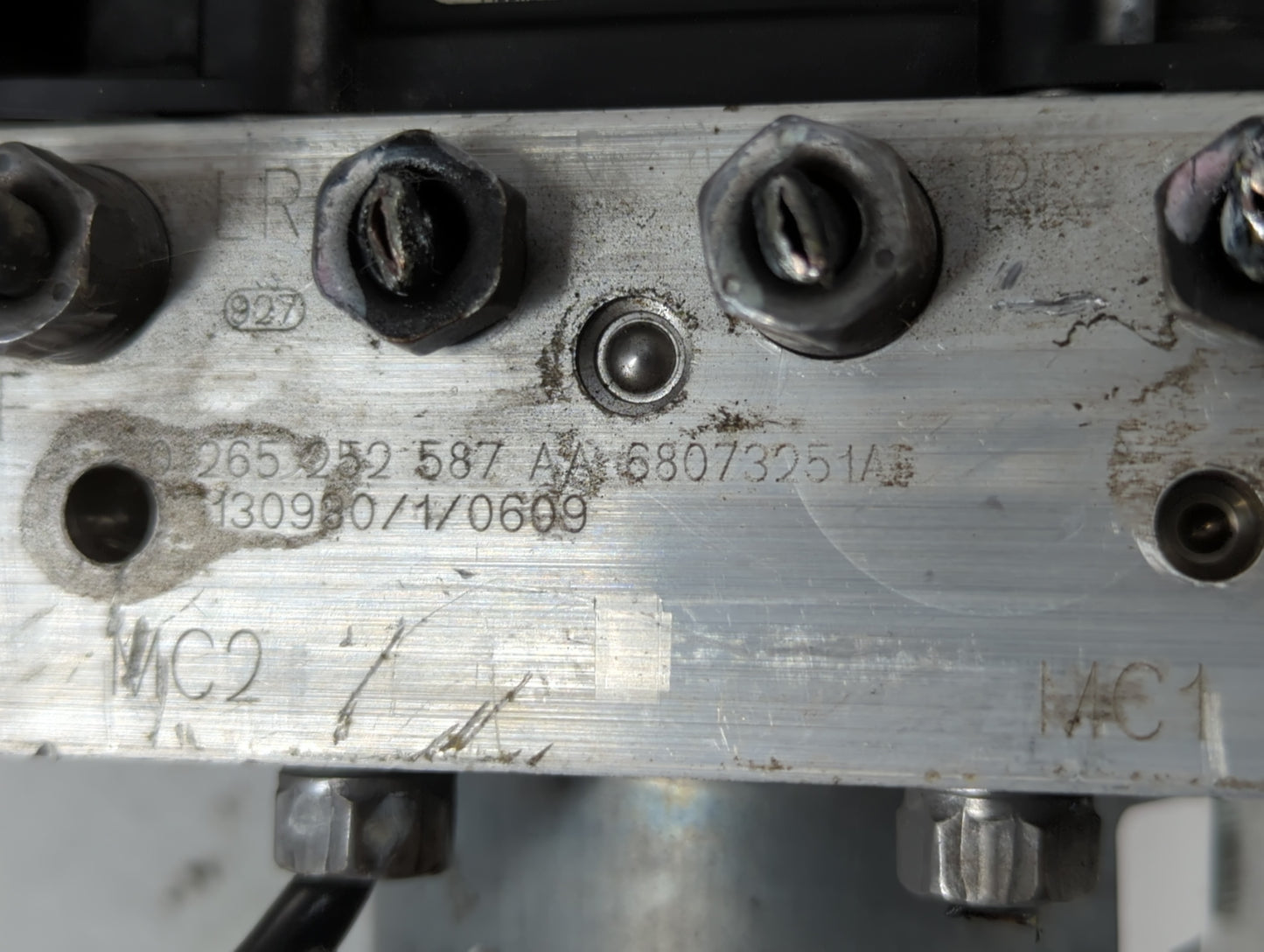 2012-2017 Fiat 500 ABS Pump Control Module Replacement P/N:0 265 252 587 AA 68073251A Fits Fits 2012 2013 2014 2015 2016 201