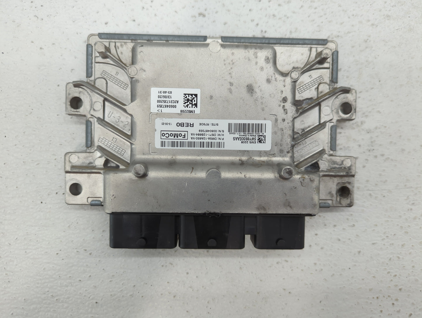 2013 Ford C-Max PCM Engine Control Computer ECU ECM PCU OEM P/N:DS71-12B684-VA DM5A-12A650-UB Fits OEM Used Auto Parts - Oem