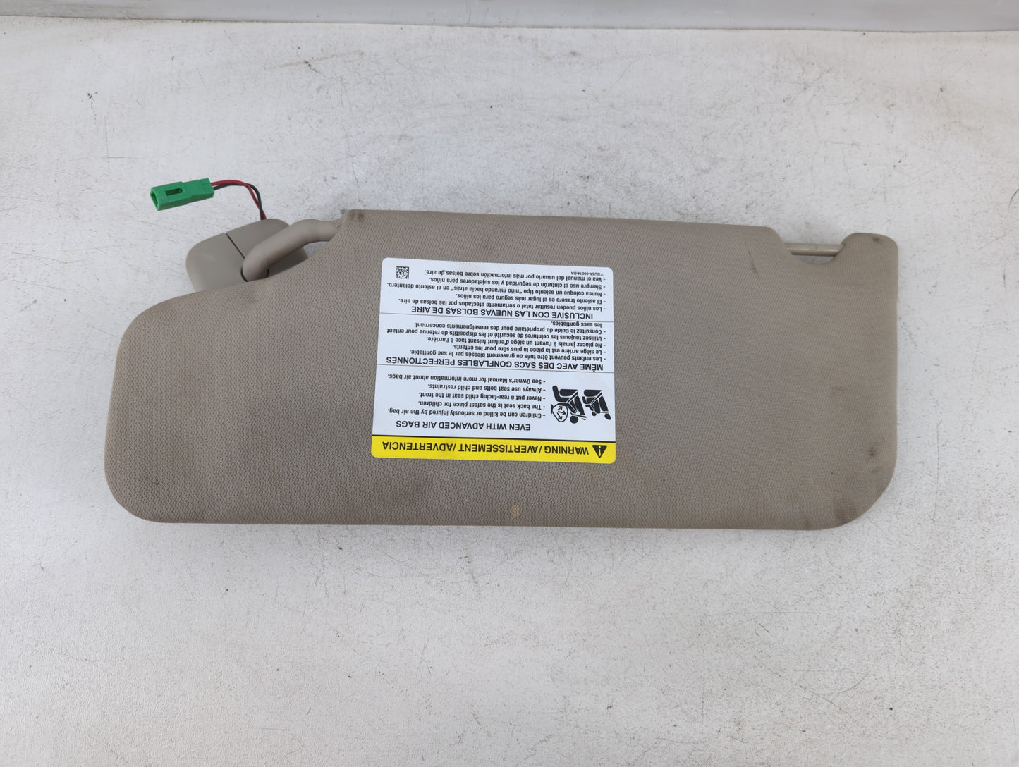 2011-2014 Ford Edge Sun Visor Shade Replacement Passenger Right Mirror Fits Fits 2011 2012 2013 2014 2015 OEM Used Auto Part