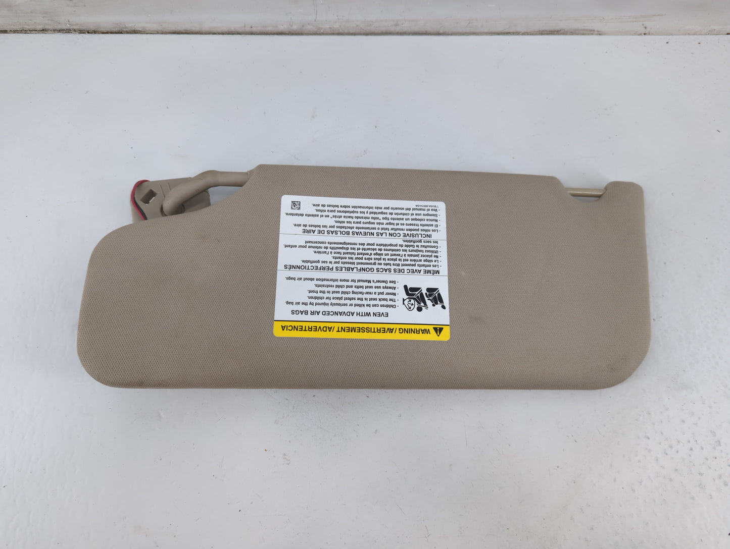 2011-2014 Ford Edge Sun Visor Shade Replacement Passenger Right Mirror Fits Fits 2011 2012 2013 2014 2015 OEM Used Auto Part