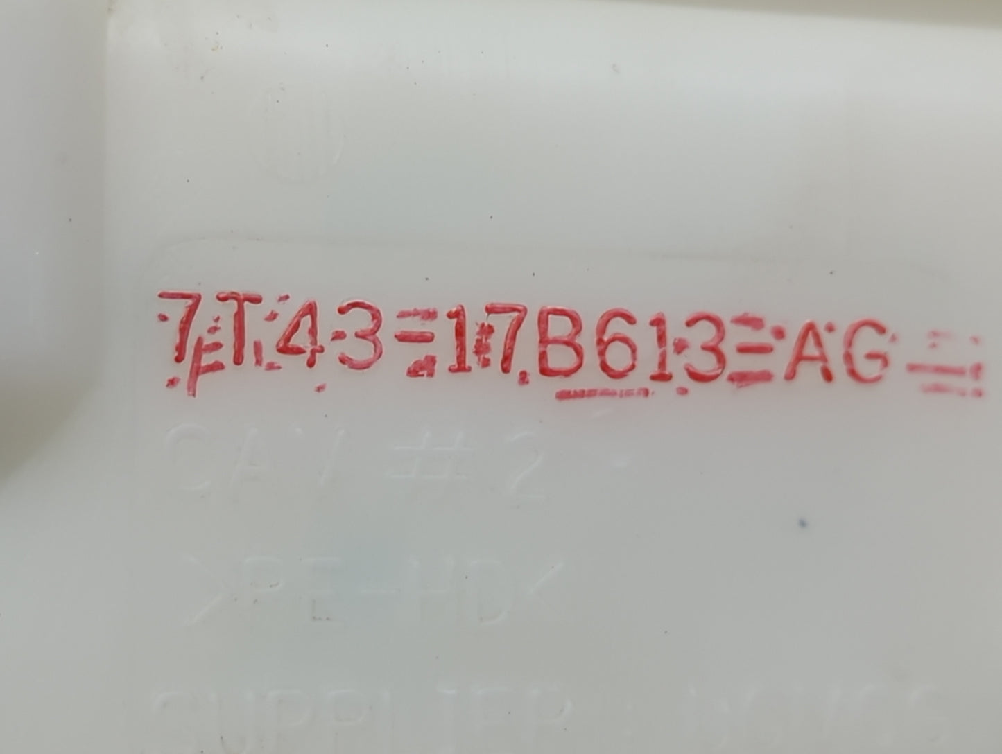 2007-2014 Ford Edge Windshield Washer Fluid Reservoir Bottle Oem 1474144 - Oemusedautoparts1.com