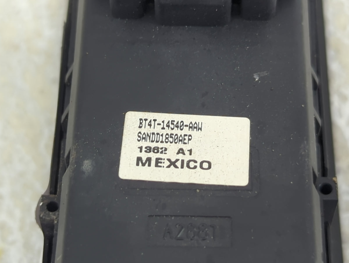 2011-2014 Ford Edge Master Power Window Switch Replacement Driver Side Left P/N:BT4T-14540-AAW SANDD1850AEP Fits OEM Used Au
