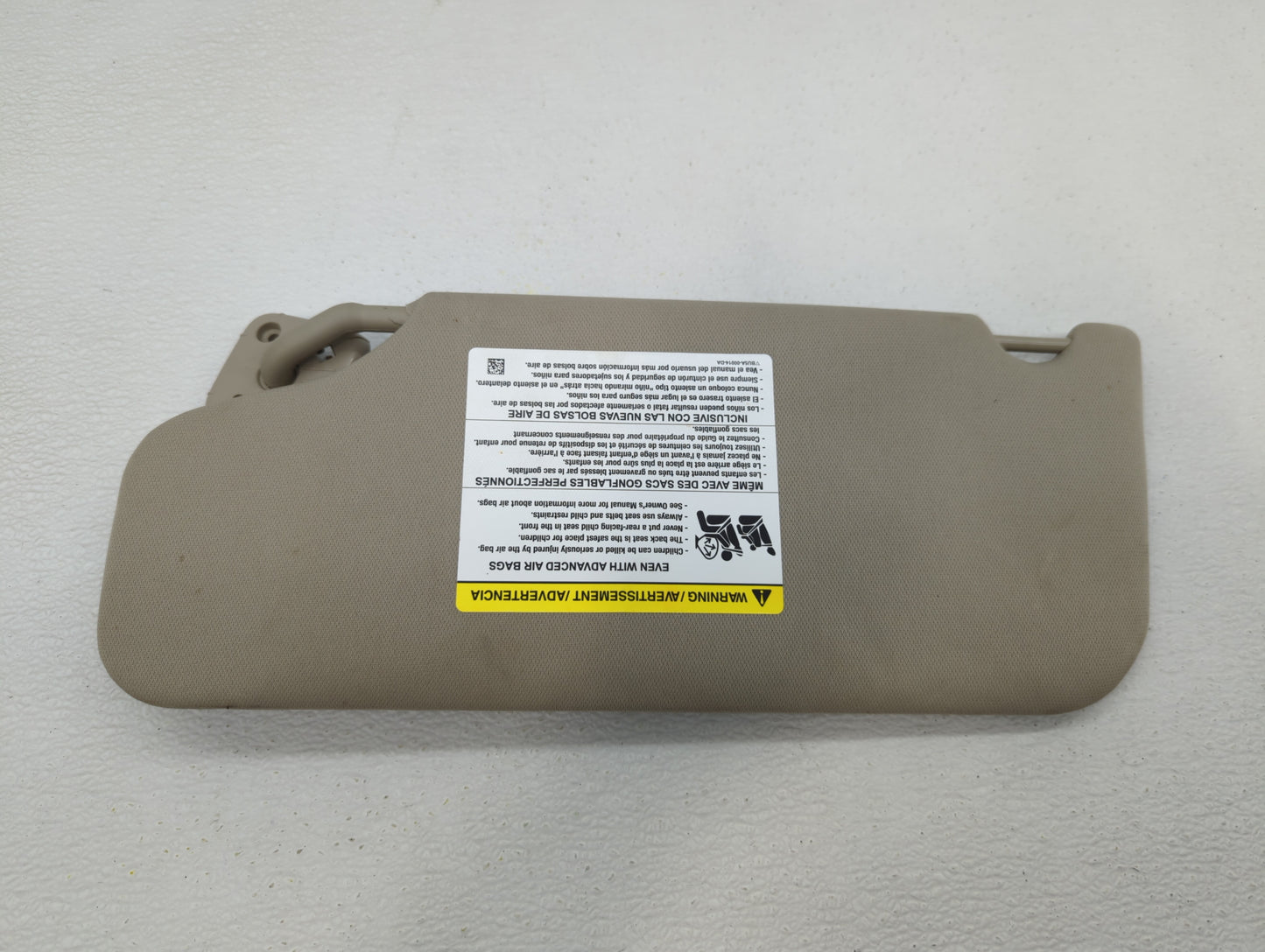 2011-2014 Ford Edge Sun Visor Shade Replacement Passenger Right Mirror Fits Fits 2011 2012 2013 2014 OEM Used Auto Parts - O