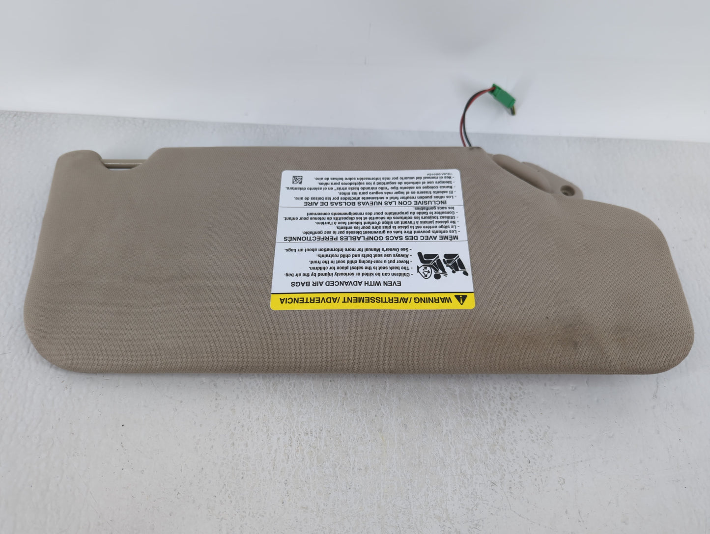 2011-2014 Ford Edge Sun Visor Shade Replacement Driver Left Mirror Fits Fits 2011 2012 2013 2014 OEM Used Auto Parts - Oemus