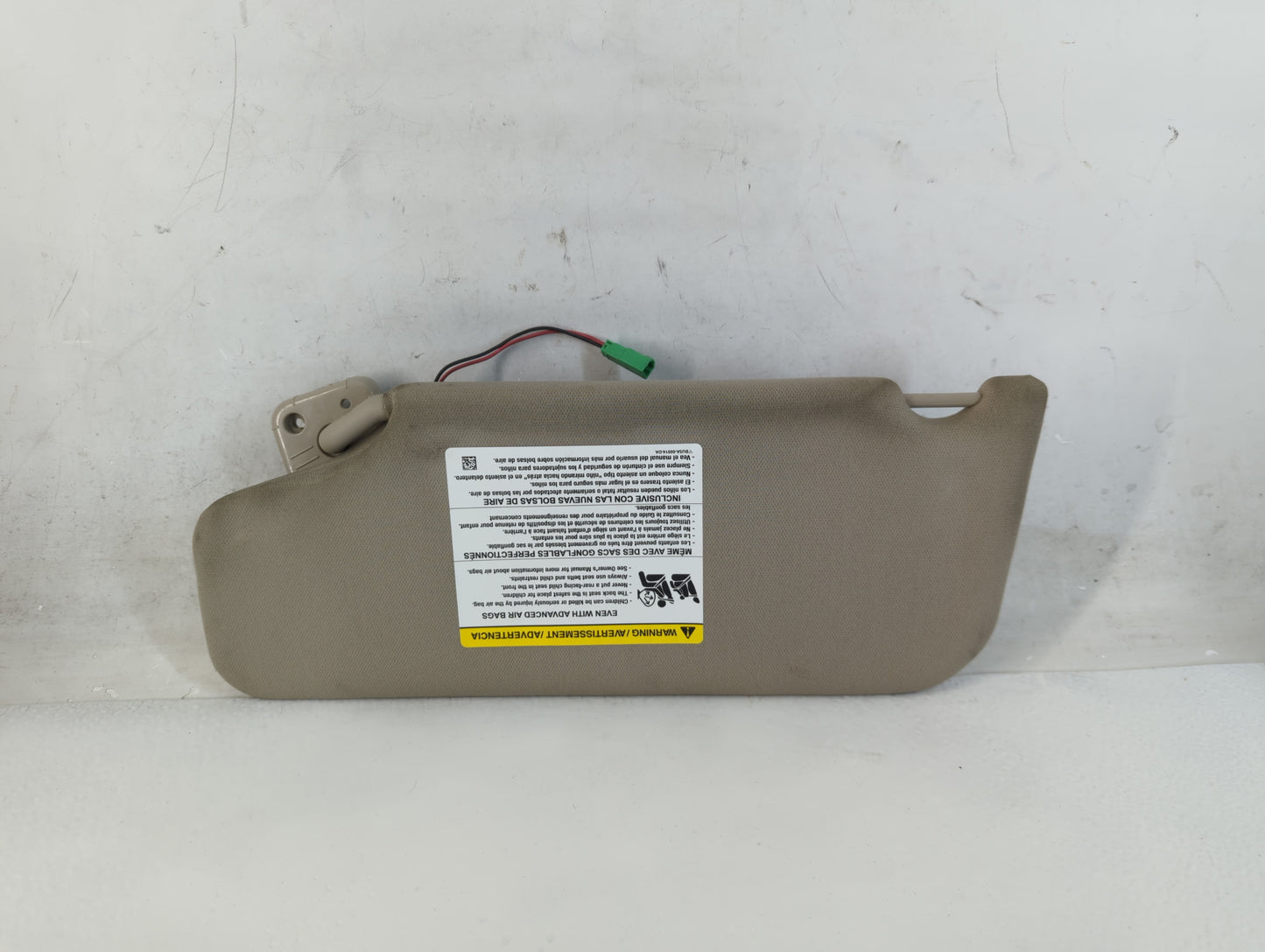 2011-2014 Ford Edge Sun Visor Shade Replacement Passenger Right Mirror Fits Fits 2011 2012 2013 2014 2015 OEM Used Auto Part