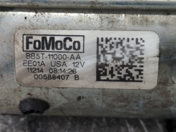 2012-2013 Ford Edge Car Starter Motor Solenoid OEM P/N:BB5T-11000-AA Fits OEM Used Auto Parts