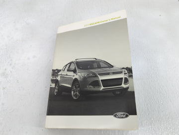 2013 Ford Escape Owners Manual Book Guide OEM Used Auto Parts