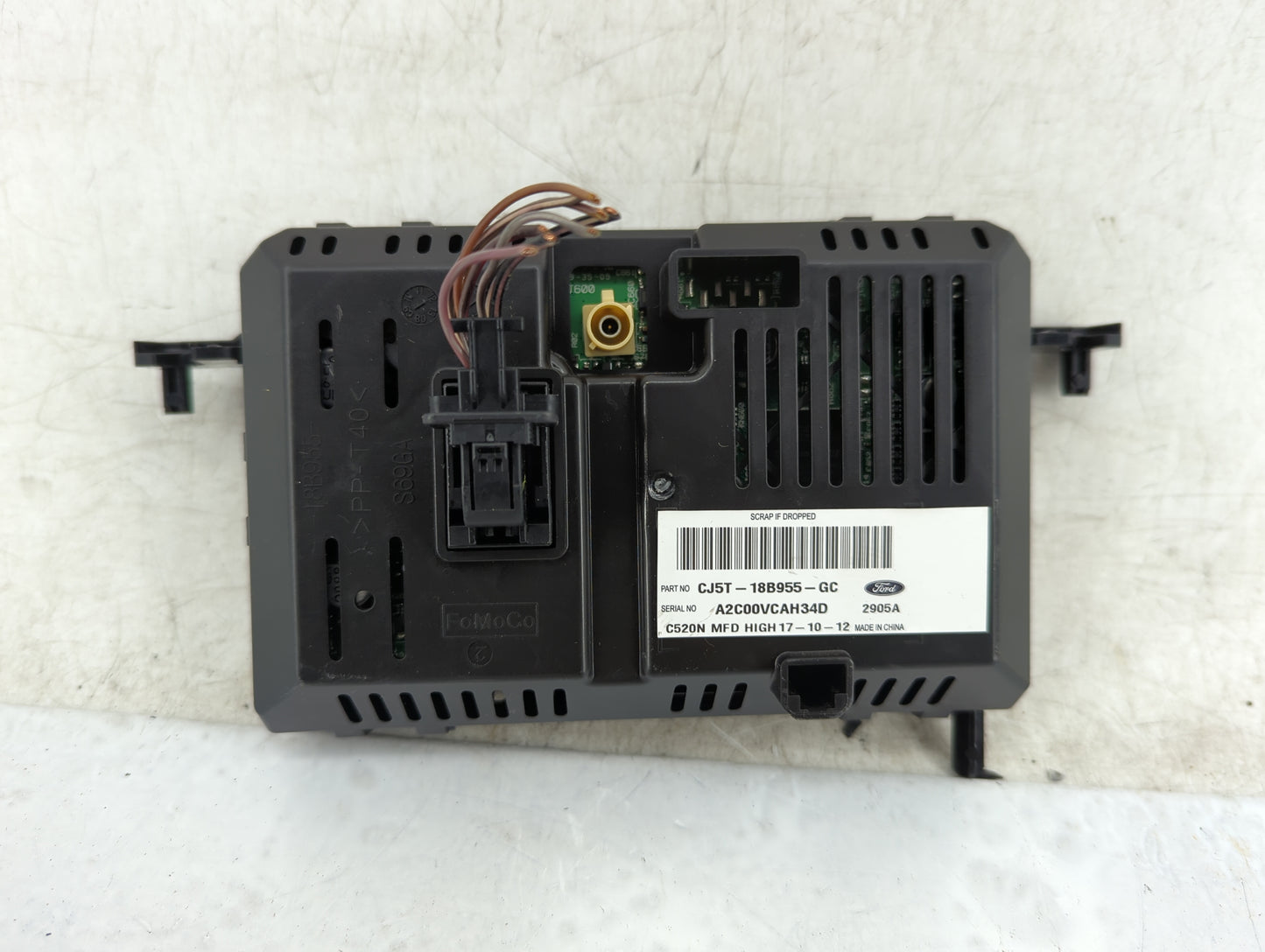 2013-2016 Ford Escape Information Display Screen - Oemusedautoparts1.com