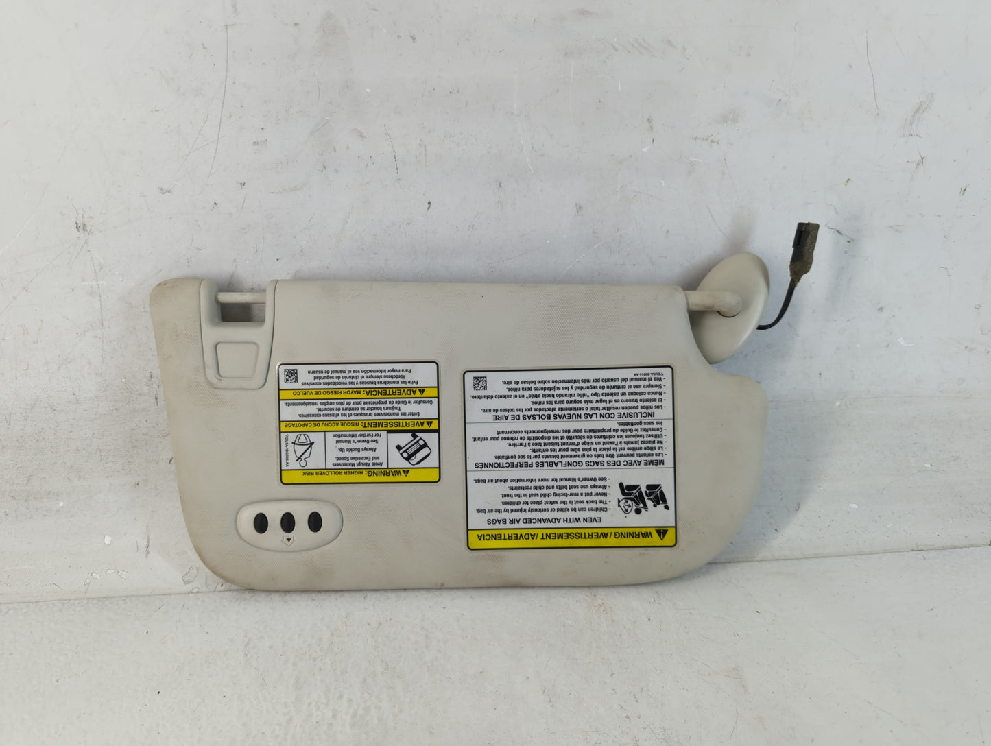 2013-2019 Ford Escape Sun Visor Shade Replacement Driver Left Mirror Fits Fits 2013 2014 2015 2016 2017 2018 2019 OEM Used A