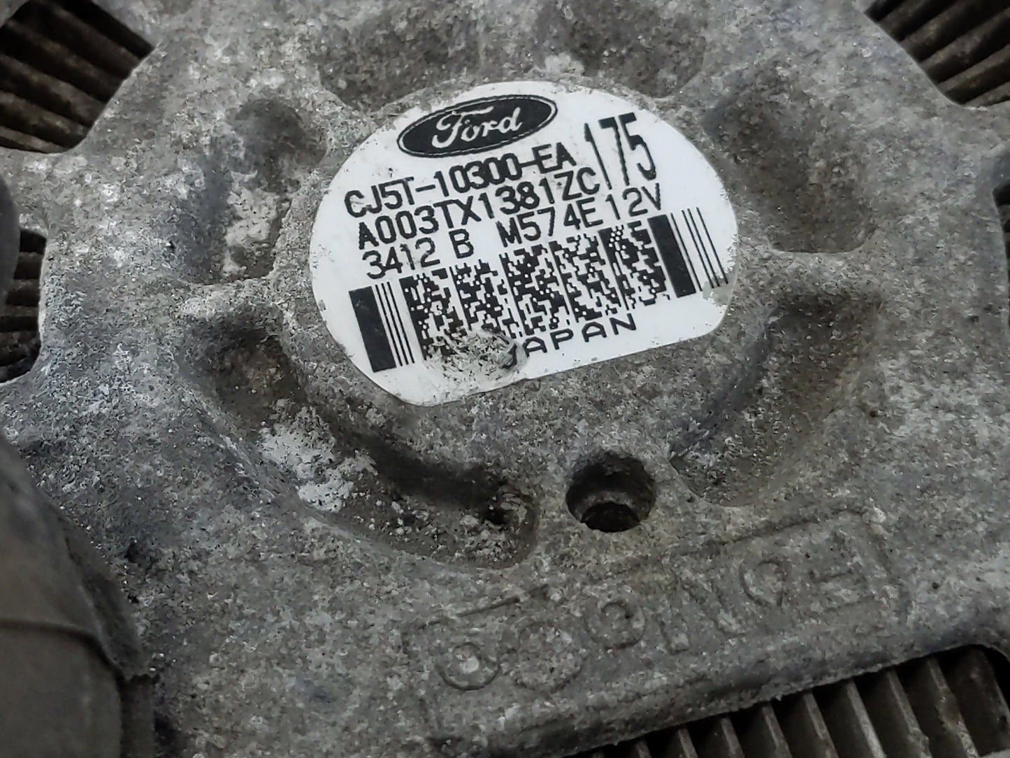2013-2019 Ford Escape Alternator Replacement Generator Charging Assembly Engine OEM P/N:A003TX13827C CJ5T-10300-FA Fits OEM