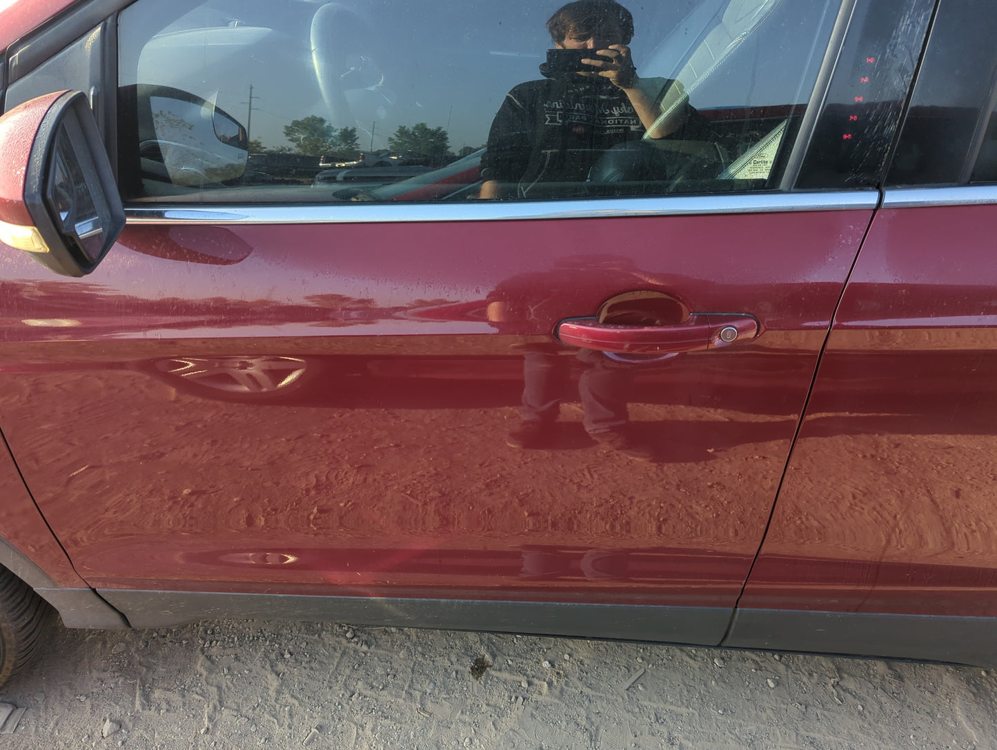 2013-2015 Ford Escape Driver Front Door Oem - Oemusedautoparts1.com