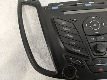 2013 Ford Escape Radio AM FM Cd Player Receiver Replacement P/N:CJ5T-19C107-BG Fits OEM Used Auto Parts