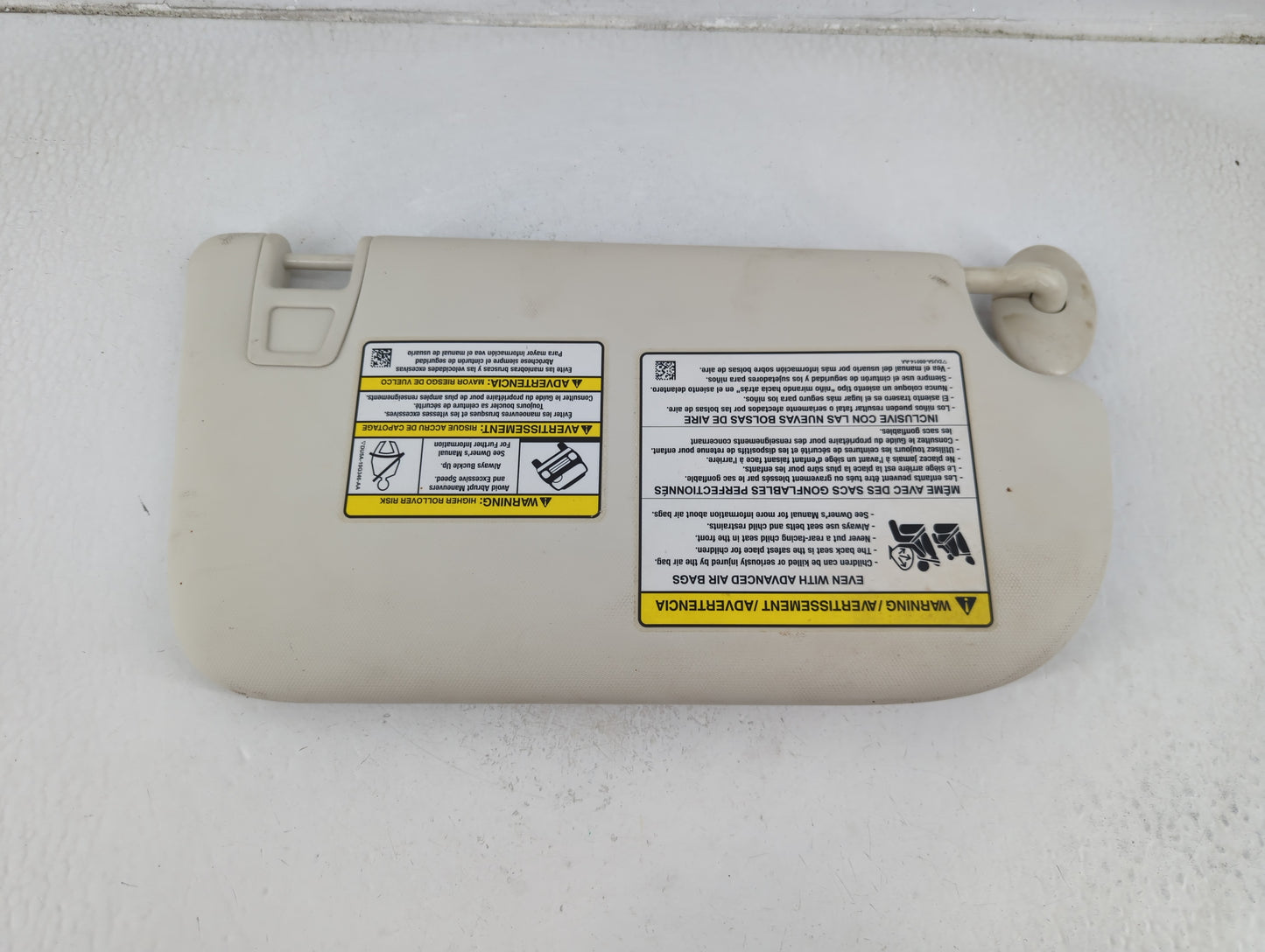 2013-2019 Ford Escape Sun Visor Shade Replacement Driver Left Mirror Fits Fits 2013 2014 2015 2016 2017 2018 2019 OEM Used A