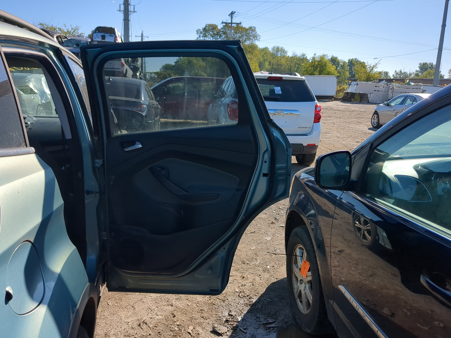 2013-2019 Ford Escape Passenger Rear Door Oem - Oemusedautoparts1.com