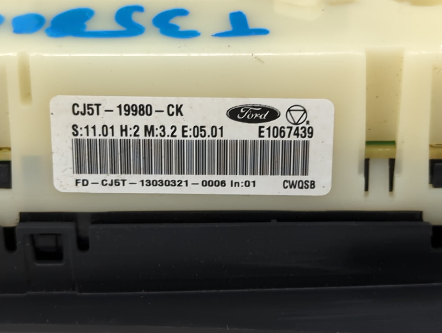 2013-2016 Ford Escape Climate Control Module Temperature AC/Heater Replacement P/N:CJ5T-19980-CK Fits Fits 2013 2014 2015 20