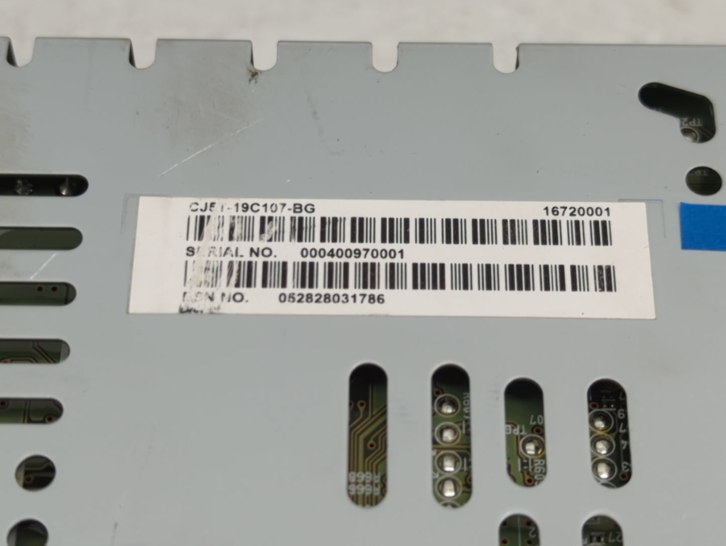 2013-2015 Ford Escape Radio AM FM Cd Player Receiver Replacement P/N:CJ5T-19C107-BG Fits Fits 2013 2014 2015 OEM Used Auto P