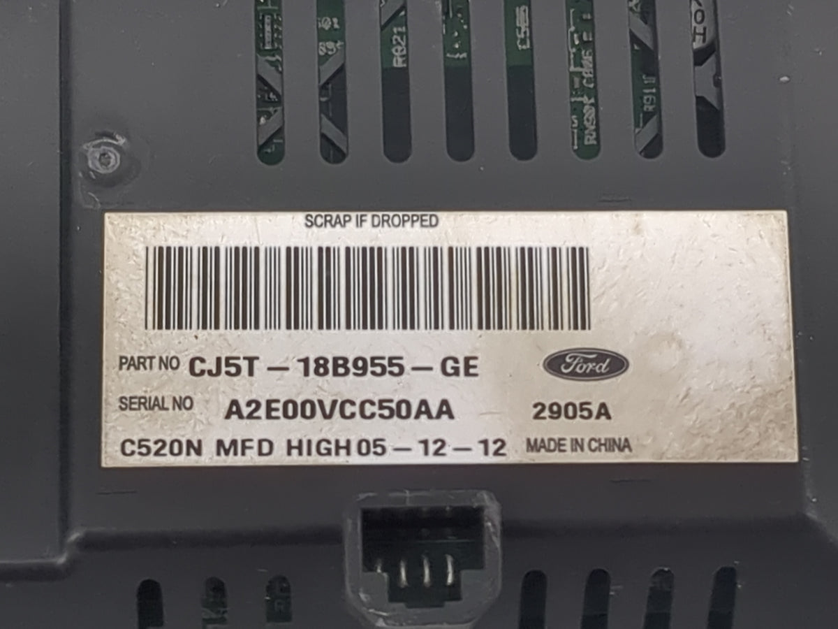 2013-2016 Ford Escape Information Radio Display Screen 1471257 - Oemusedautoparts1.com