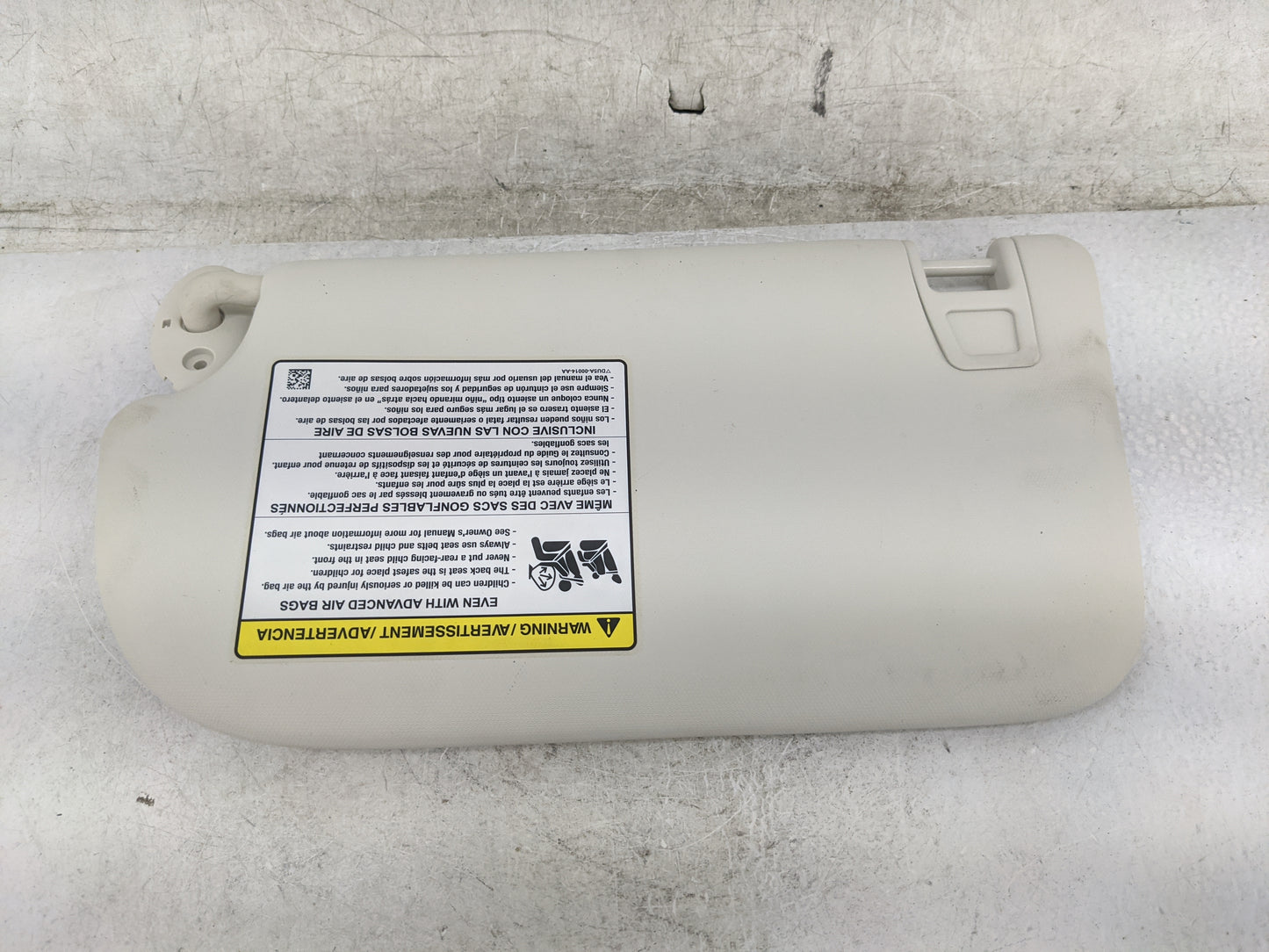 2013-2019 Ford Escape Sun Visor Shade Replacement Passenger Right Mirror Fits Fits 2013 2014 2015 2016 2017 2018 2019 OEM Us