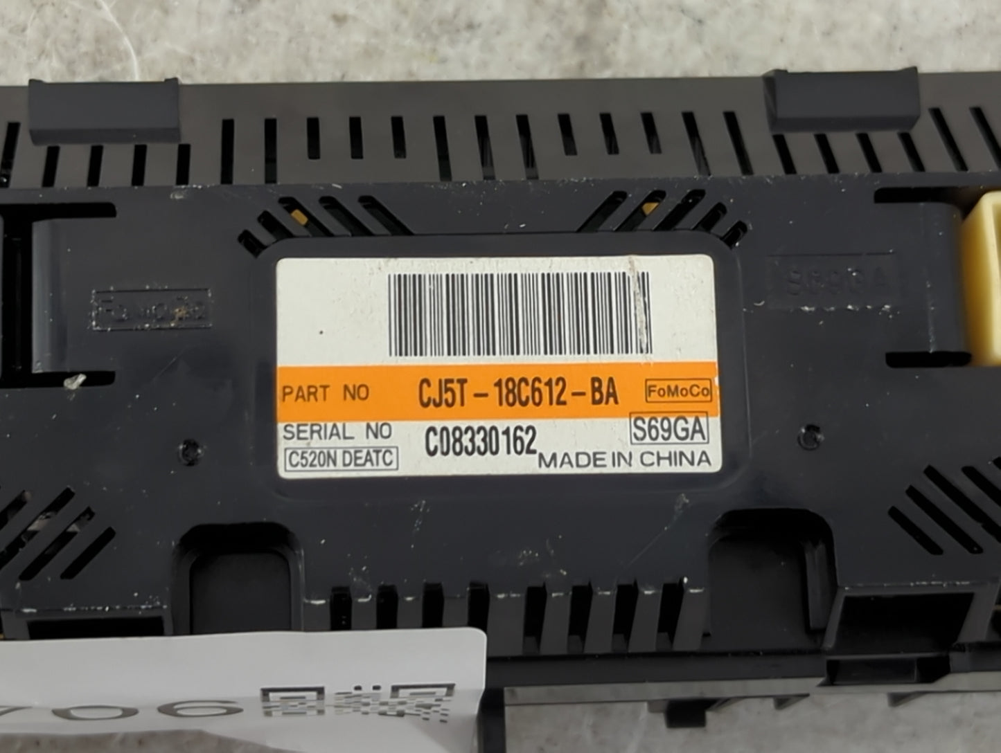 2013-2015 Ford Escape Climate Control Module Temperature AC/Heater Replacement P/N:CJ5T-18C612-BA Fits Fits 2013 2014 2015 O