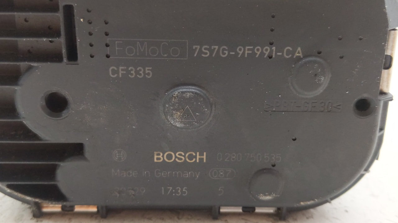 2013-2016 Ford Escape Throttle Body P/N:0 280 750 535 7S7G-9F991-CA Fits Fits 2013 2014 2015 2016 2017 2018 2019 OEM Used Au