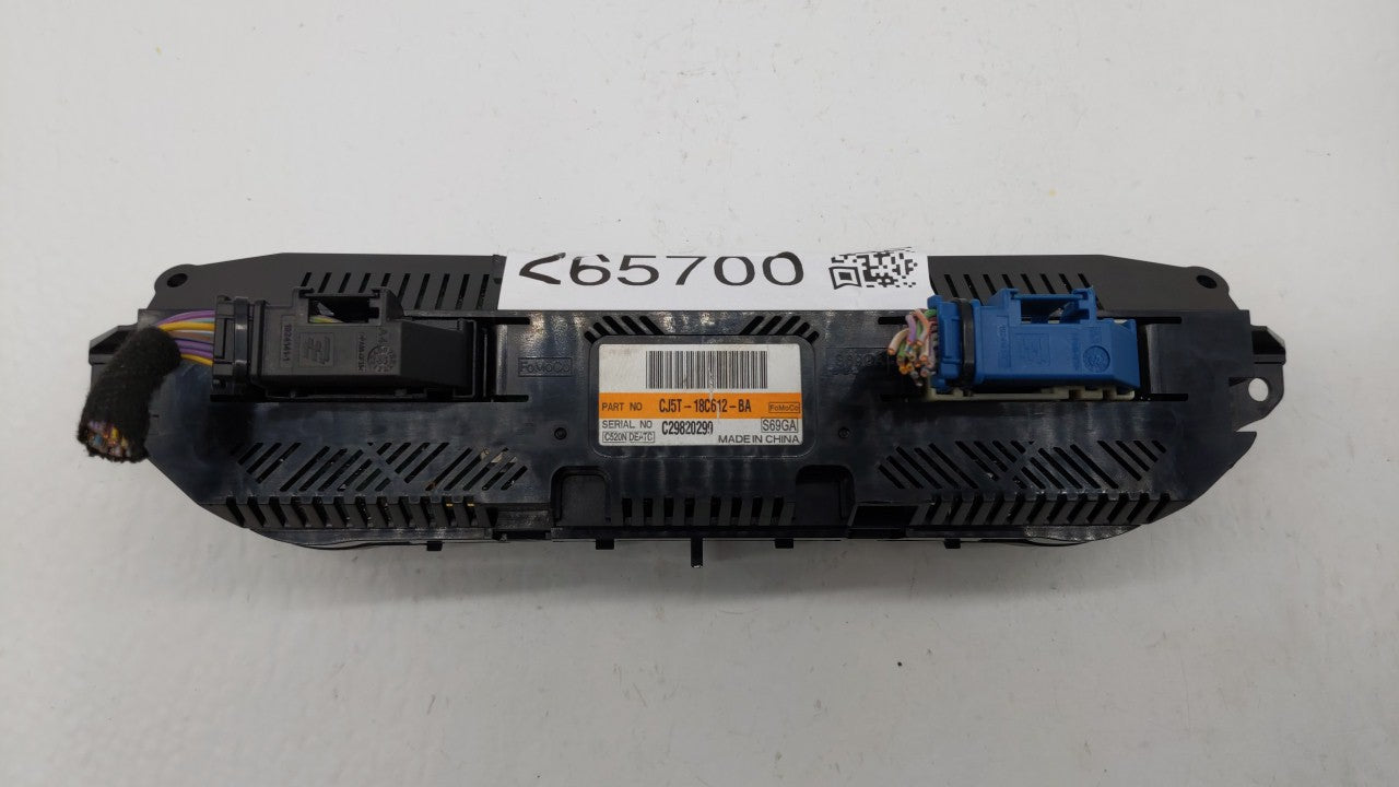 2013-2015 Ford Escape Climate Control Module Temperature AC/Heater Replacement P/N:CJ5T-18C612-BA CJ5T-18C612-BC Fits OEM Us