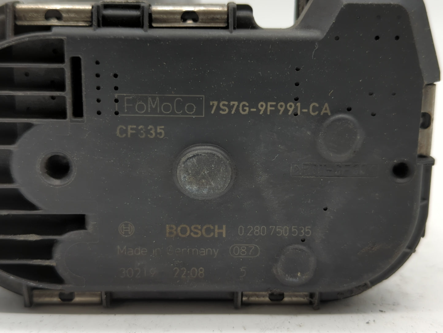 2013-2016 Ford Escape Throttle Body P/N:0 280 750 535 7S7G-9F991-CA Fits Fits 2013 2014 2015 2016 2017 2018 2019 OEM Used Au