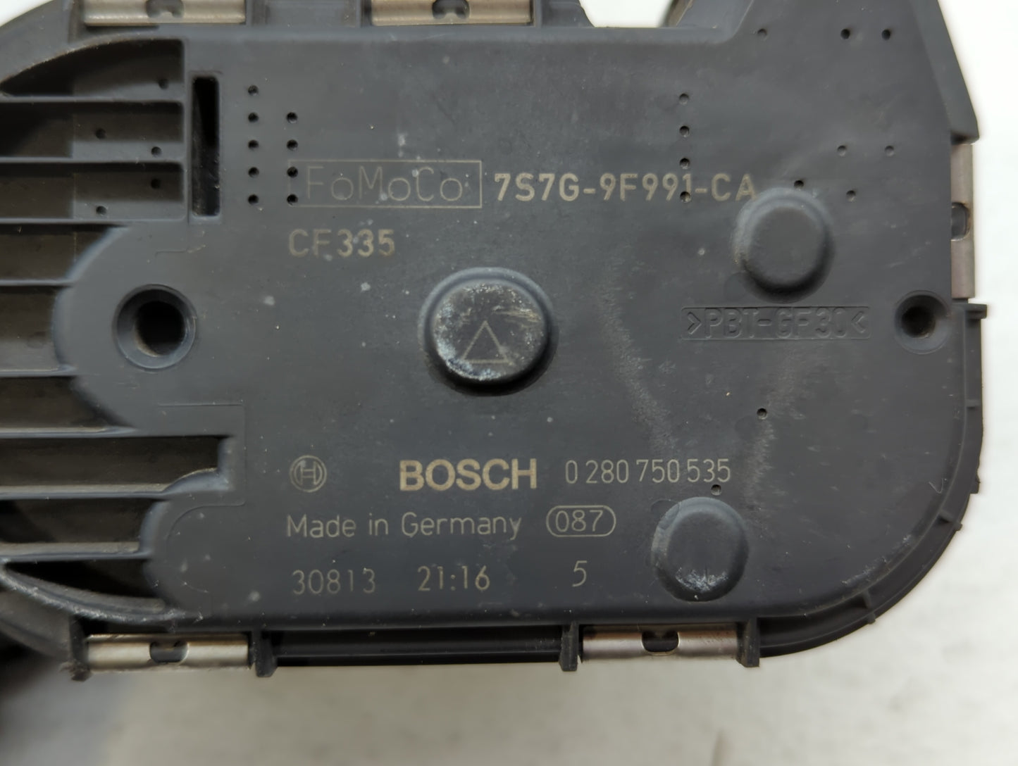 2013-2016 Ford Escape Throttle Body P/N:0 280 750 535 7S7G-9F991-CA Fits Fits 2013 2014 2015 2016 2017 2018 2019 OEM Used Au