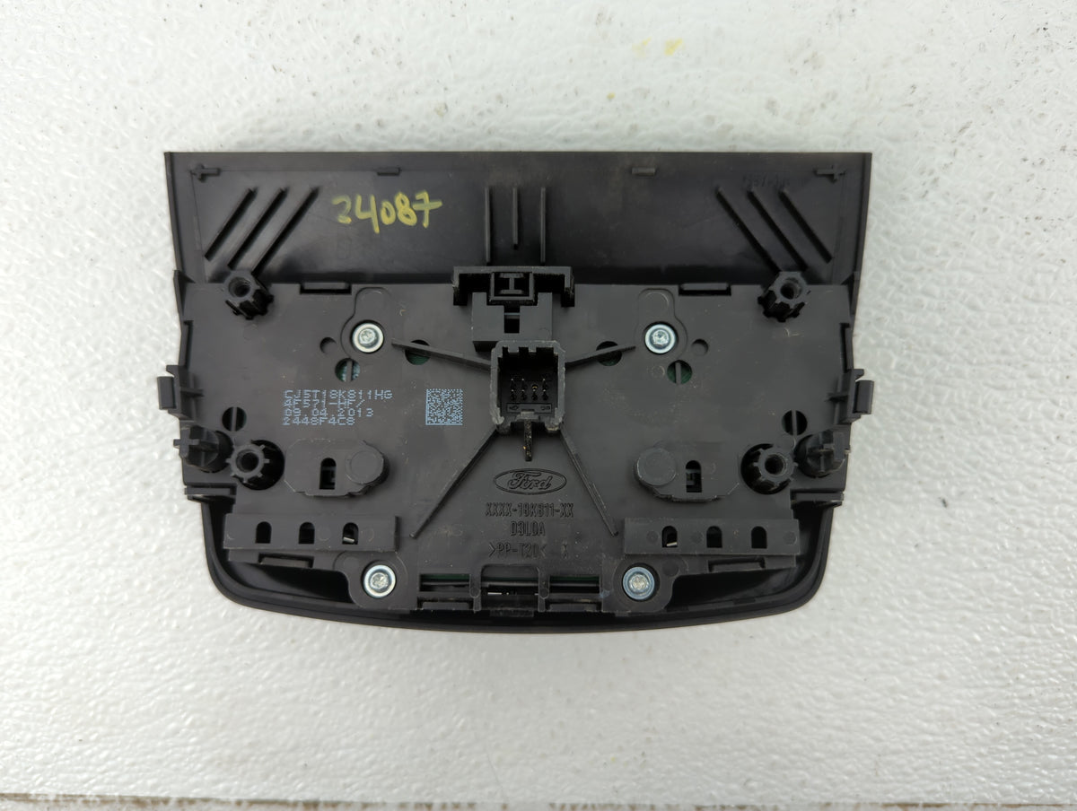 2013-2013 Ford Escape Am Fm Cd Player Radio Receiver 381677 - Oemusedautoparts1.com