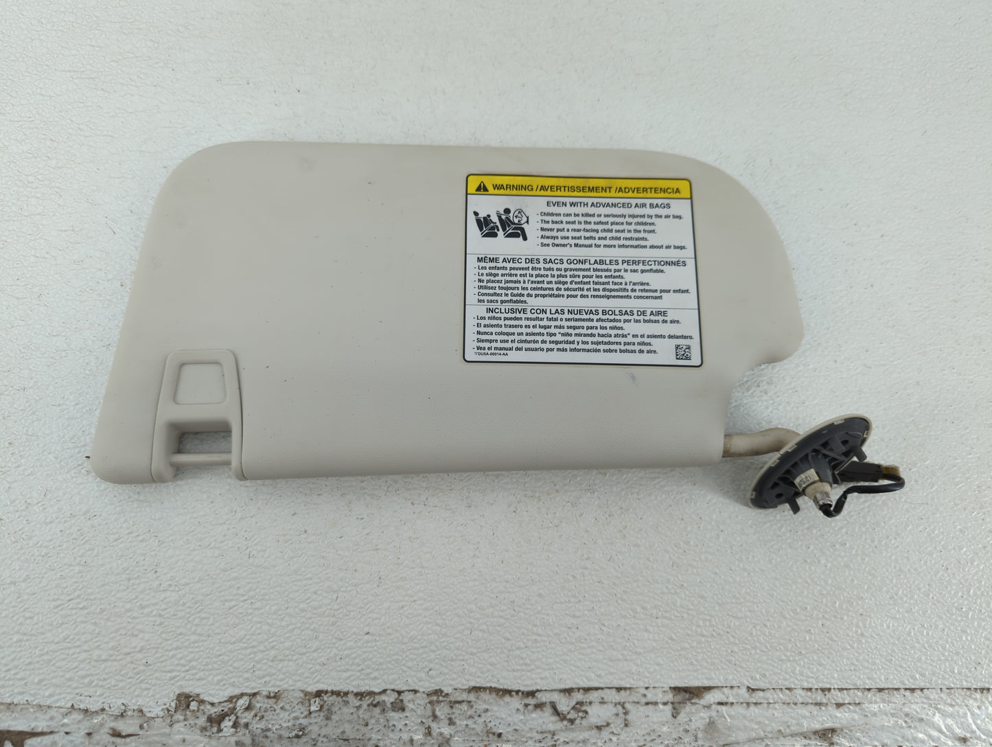 2013-2019 Ford Escape Sun Visor Shade Replacement Passenger Right Mirror Fits Fits 2013 2014 2015 2016 2017 2018 2019 OEM Us