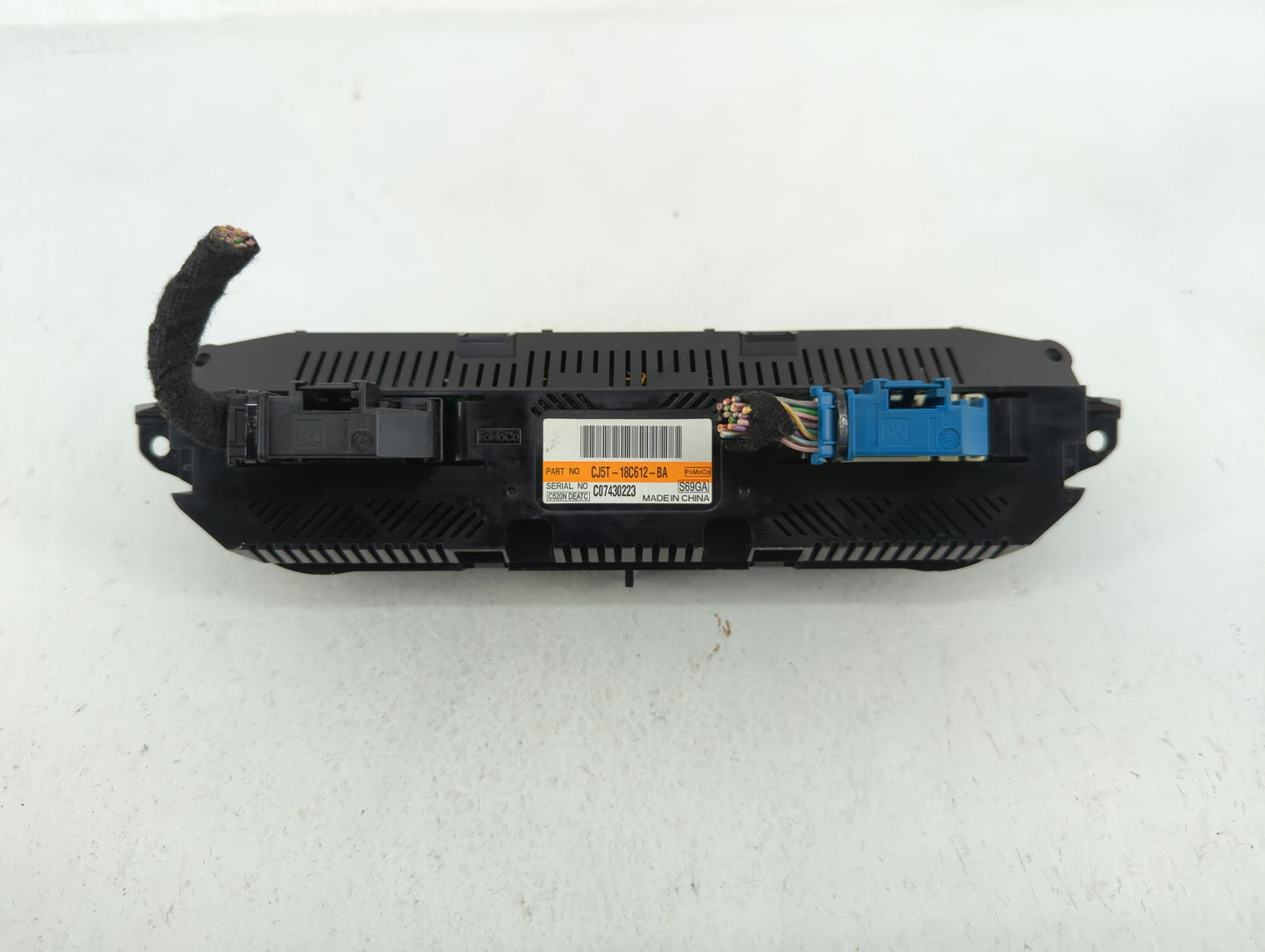 2013-2015 Ford Escape Climate Control Module Temperature AC/Heater Replacement P/N:CJ5T-18C612-AE CJ5T-18C612-BC Fits OEM Us