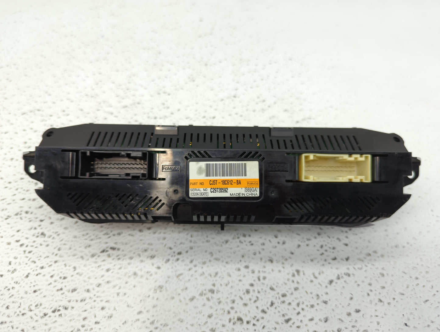 2013 Ford Escape Climate Control Module Temperature AC/Heater Replacement P/N:CJ5T-18C612-BA Fits OEM Used Auto Parts - Oemu