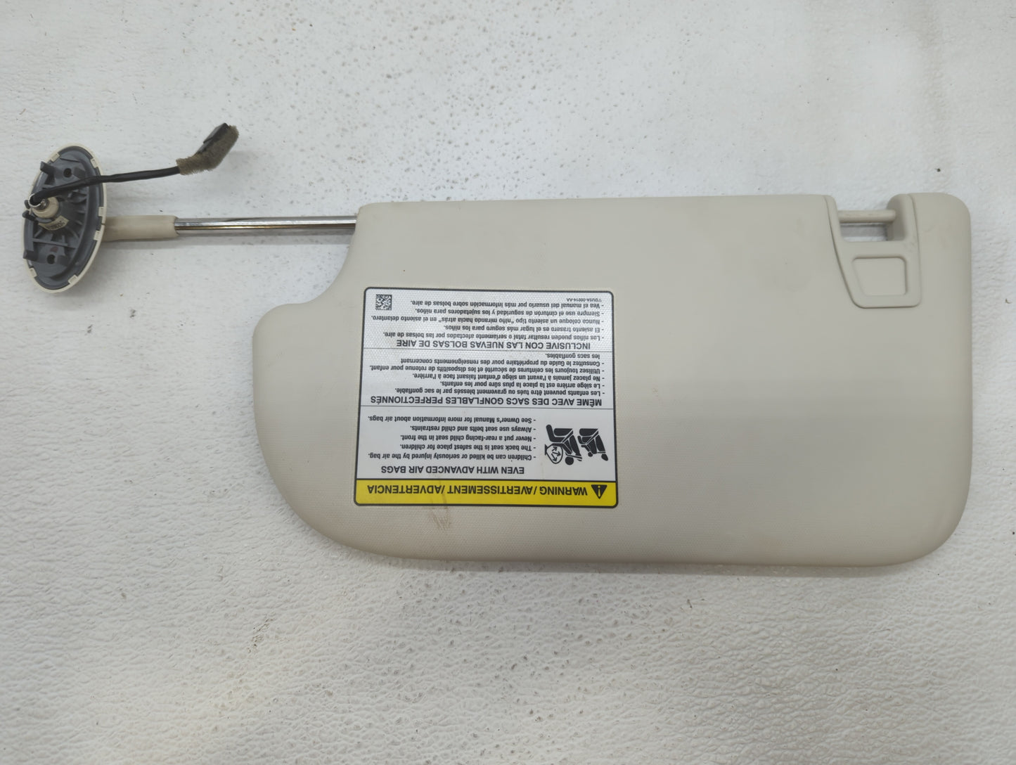 2013-2019 Ford Escape Sun Visor Shade Replacement Passenger Right Mirror Fits Fits 2013 2014 2015 2016 2017 2018 2019 OEM Us