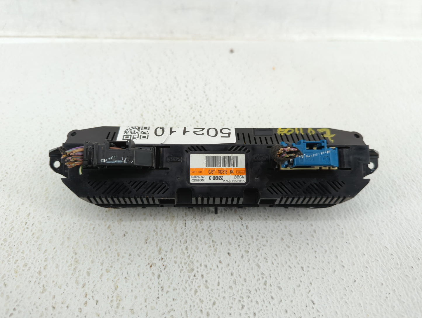 2013-2015 Ford Escape Climate Control Module Temperature AC/Heater Replacement P/N:CJ5T-18C612-BA Fits Fits 2013 2014 2015 O