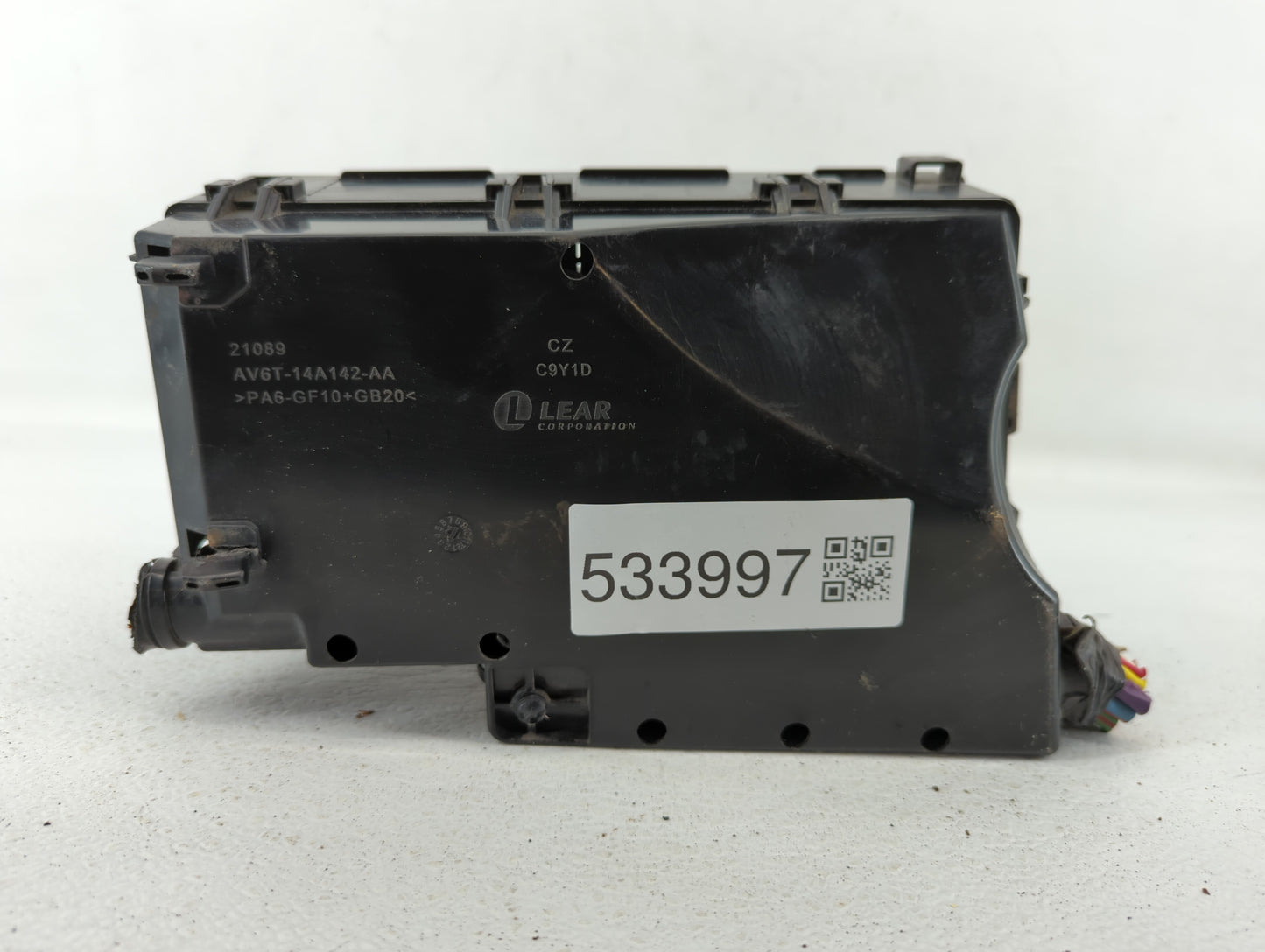 2013-2016 Ford Escape Fusebox Fuse Box Panel Relay Module P/N:AV6T-14A067-AC Fits Fits 2013 2014 2015 2016 OEM Used Auto Par