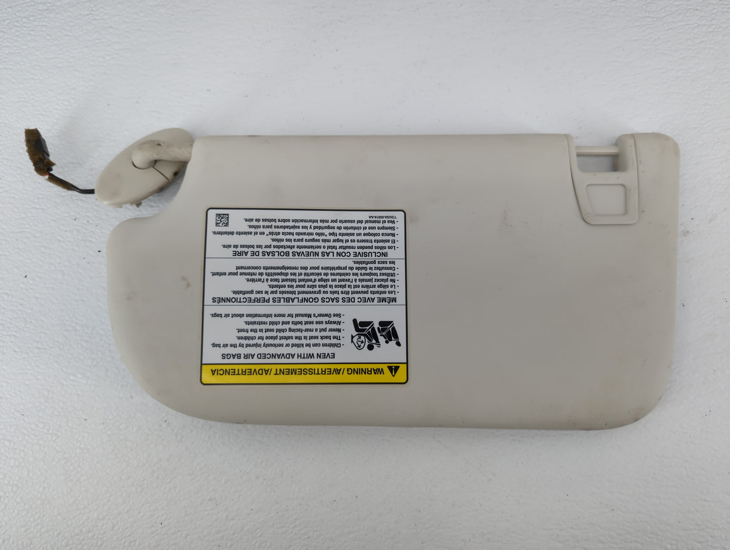 2013-2019 Ford Escape Sun Visor Shade Replacement Passenger Right Mirror Fits Fits 2013 2014 2015 2016 2017 2018 2019 OEM Us