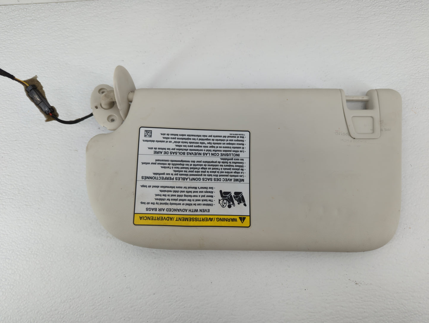 2013-2019 Ford Escape Sun Visor Shade Replacement Passenger Right Mirror Fits Fits 2013 2014 2015 2016 2017 2018 2019 OEM Us