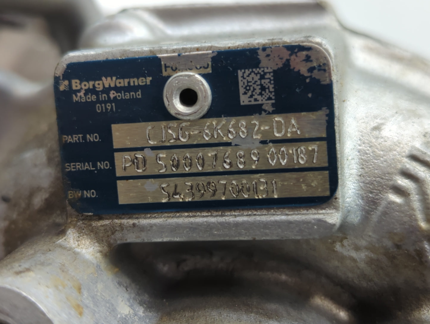 2013 Ford Escape Turbocharger Turbo Charger Super Charger Supercharger - Oemusedautoparts1.com