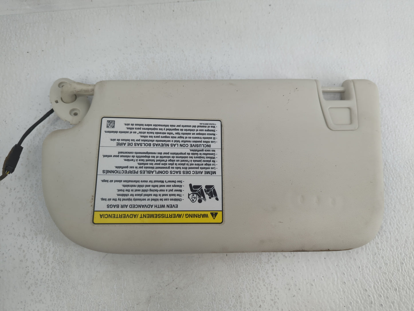 2013-2019 Ford Escape Sun Visor Shade Replacement Passenger Right Mirror Fits Fits 2013 2014 2015 2016 2017 2018 2019 OEM Us