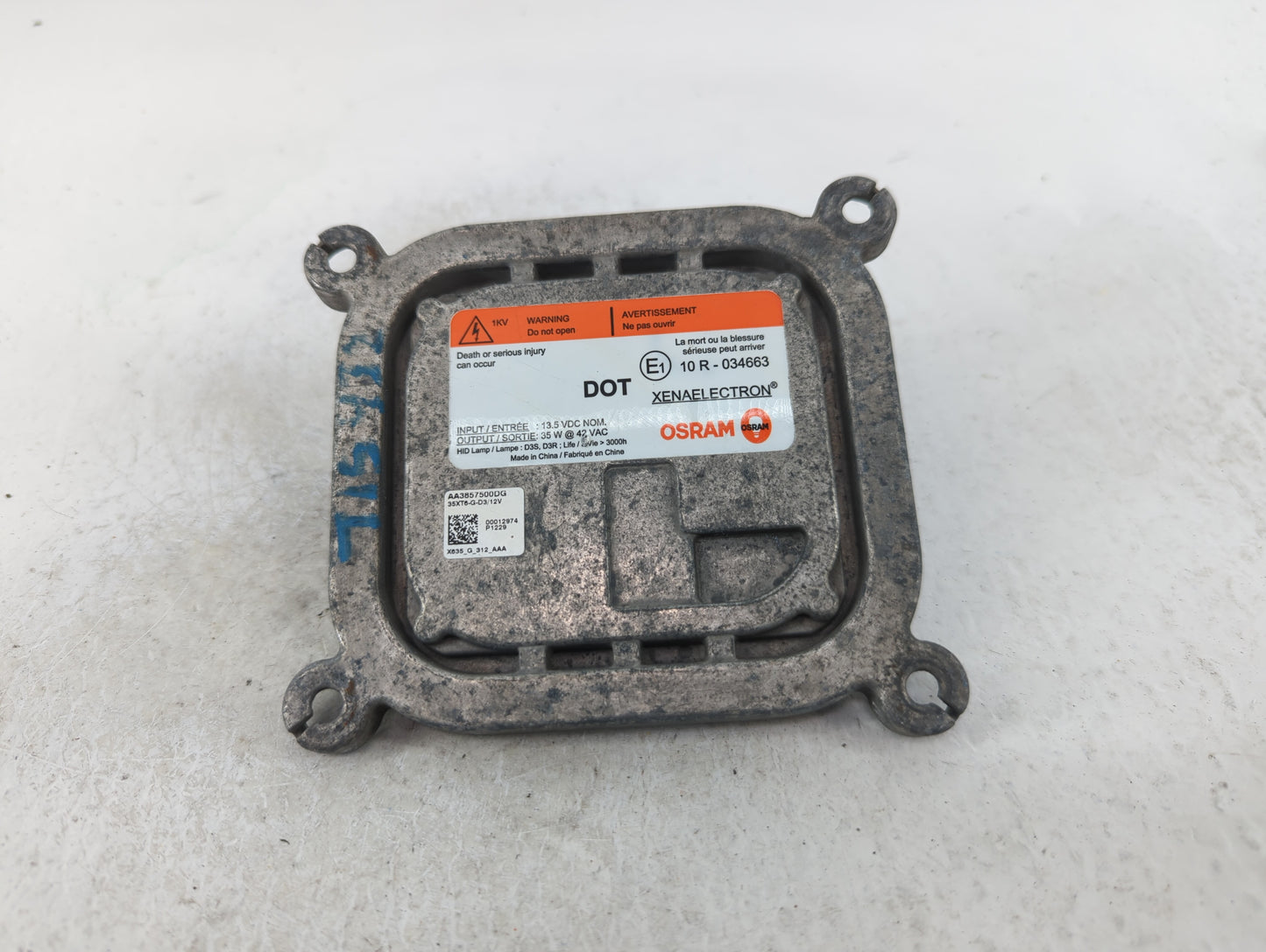 2013-2016 Ford Escape Headlight Ballast Head Light - Oemusedautoparts1.com
