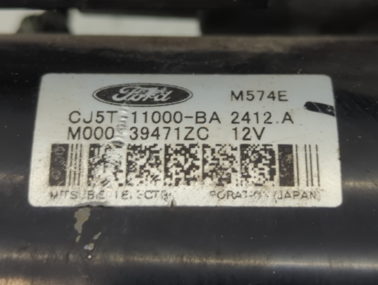2013-2016 Ford Escape Car Starter Motor Solenoid OEM P/N:M000T39471ZC CJ5T-11000-BA Fits Fits 2013 2014 2015 2016 OEM Used A