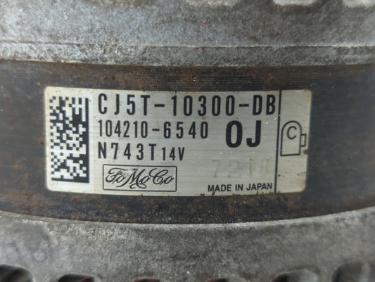 2013-2019 Ford Escape Alternator Replacement Generator Charging Assembly Engine OEM P/N:CJ5T-10300-DB Fits OEM Used Auto Parts