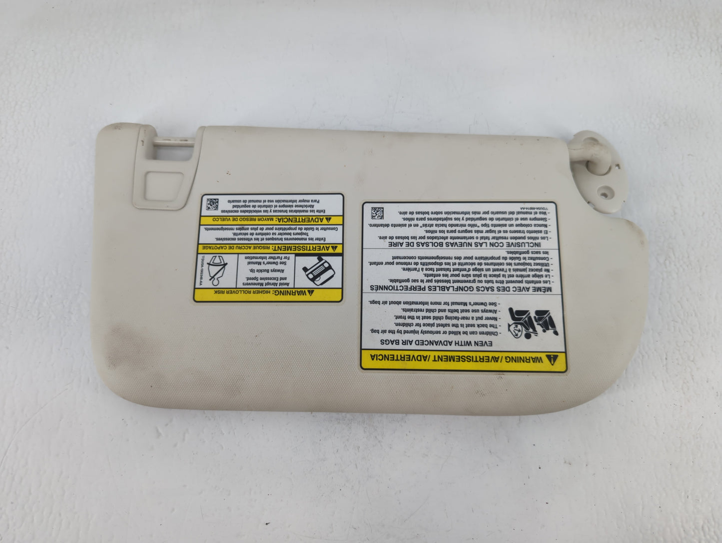 2013-2019 Ford Escape Sun Visor Shade Replacement Driver Left Mirror Fits Fits 2013 2014 2015 2016 2017 2018 2019 OEM Used A