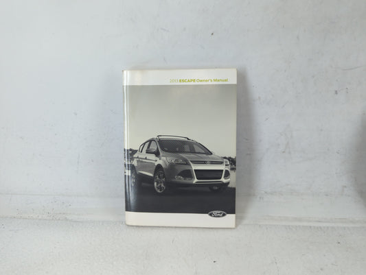 2013 Ford Escape Owners Manual Book Guide P/N:DJ5J19A321 AA OEM Used Auto Parts