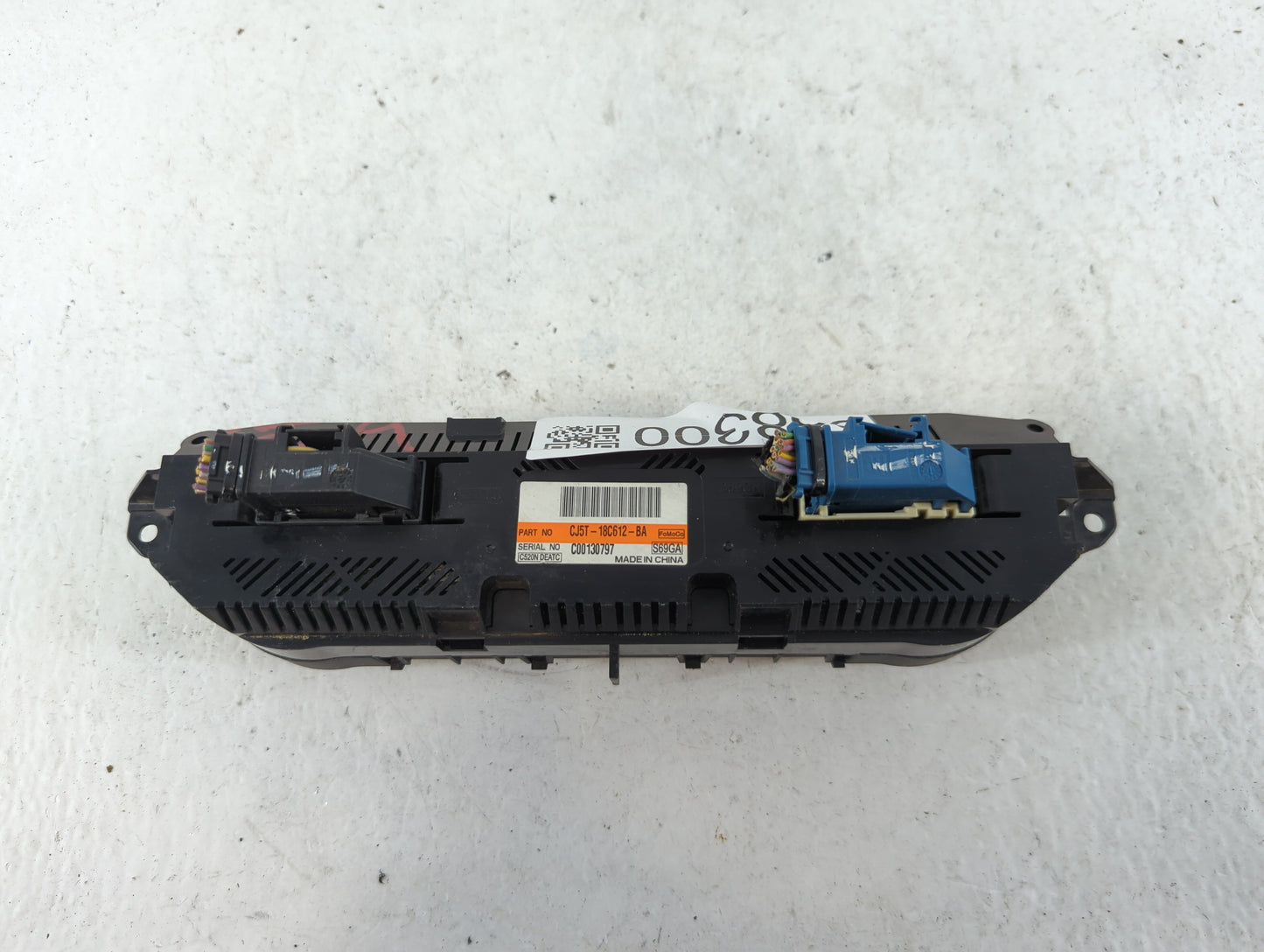2013-2015 Ford Escape Climate Control Module Temperature AC/Heater Replacement P/N:CJ5T-18C612-BA Fits Fits 2013 2014 2015 O