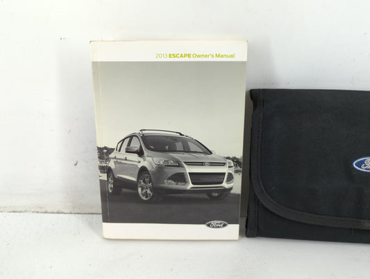 2013 Ford Escape Owners Manual Book Guide P/N:DJ5J 19A321 AA OEM Used Auto Parts