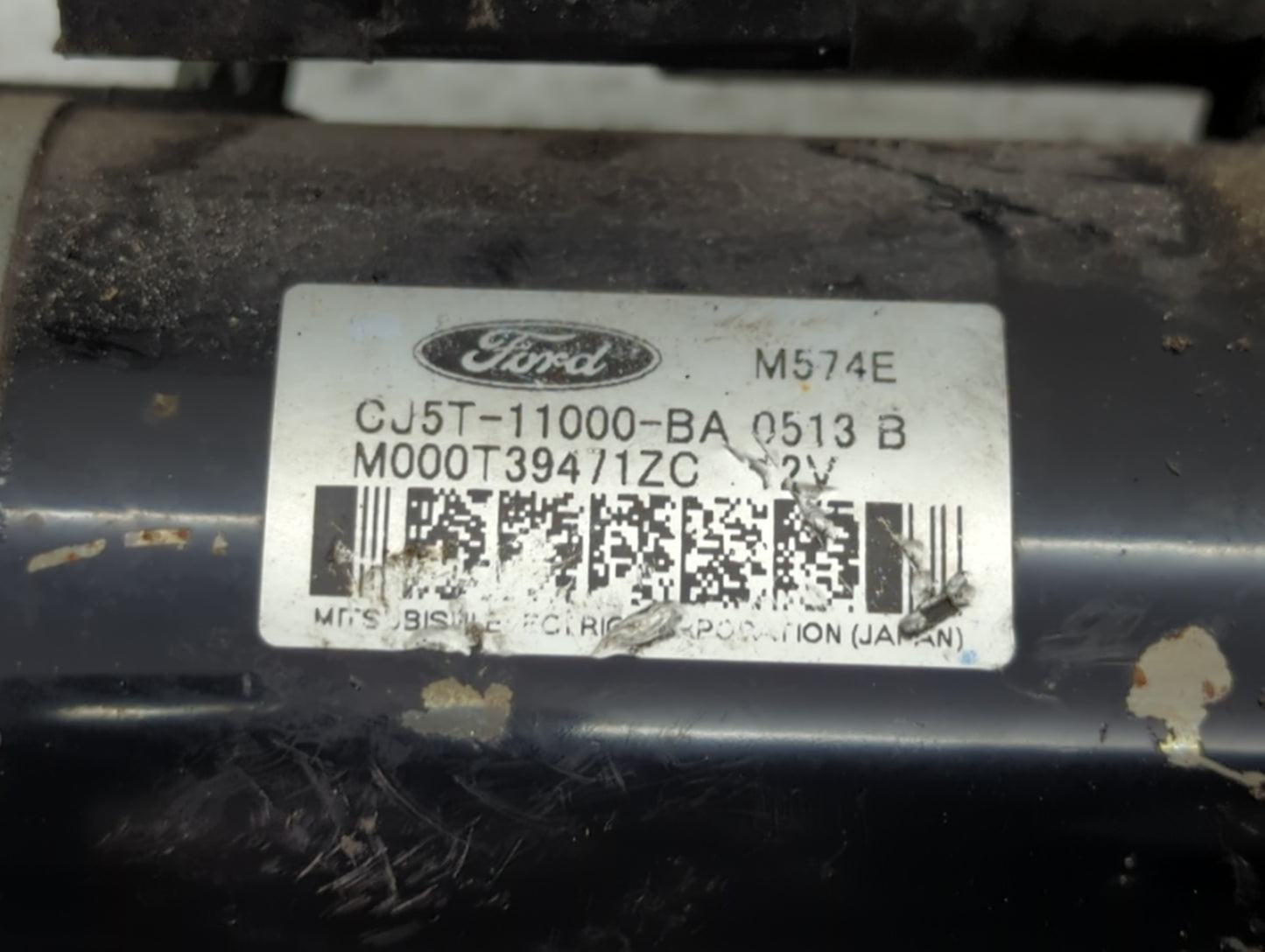 2013-2016 Ford Escape Car Starter Motor Solenoid OEM P/N:0513 B CJ5T-11000-BA Fits Fits 2013 2014 2015 2016 OEM Used Auto Pa