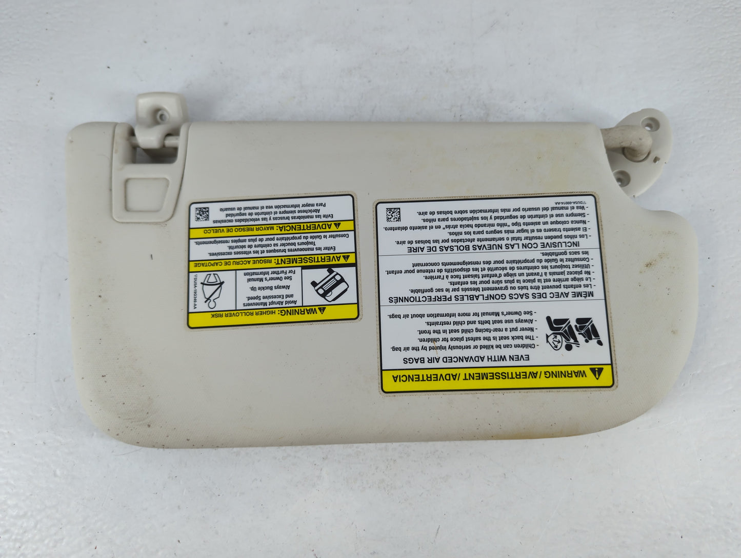 2013-2019 Ford Escape Sun Visor Shade Replacement Driver Left Mirror Fits Fits 2013 2014 2015 2016 2017 2018 2019 OEM Used A