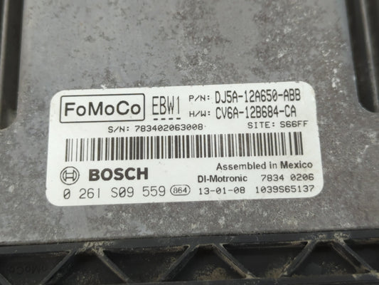 2013-2016 Ford Escape PCM Engine Control Computer ECU ECM PCU OEM P/N:CV6A-12B684-CA DJ5A-12A650-ABB Fits Fits 2013 2014 2015 2016 OEM Used Auto Parts